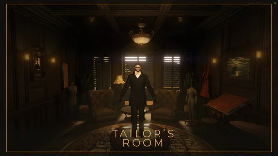 Tailor Room MLO – Fully Open Source | FiveM Custom Character Creation Interior
